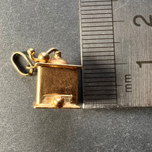 Load image into Gallery viewer, Coffee Grinder 18K Yellow Gold Charm Pendant
