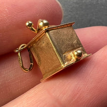 Load image into Gallery viewer, Coffee Grinder 18K Yellow Gold Charm Pendant
