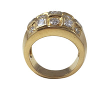 Load image into Gallery viewer, Princess Cut Diamond 18K Gold Ring
