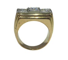 Load image into Gallery viewer, 1935 Art Deco Diamond Rose Gold Platinum Ring
