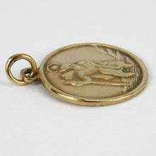 Load image into Gallery viewer, 9K Yellow Gold Saint Christopher Charm Pendant
