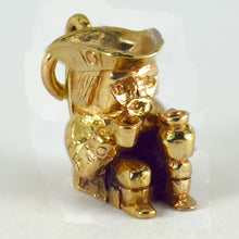 Load image into Gallery viewer, 9K Yellow Gold Toby Jug Charm Pendant
