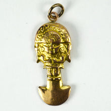 Load image into Gallery viewer, Yellow Gold Plated Aztec Charm Pendant
