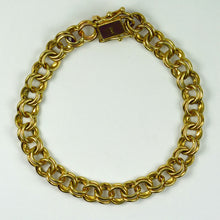 Load image into Gallery viewer, 14K Yellow Gold Parallel Curb Link Bracelet
