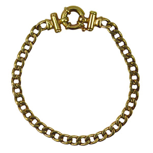 9 Karat Yellow Gold Link Bracelet