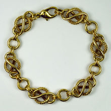 Load image into Gallery viewer, 9 Karat Yellow Gold Fancy Link Bracelet

