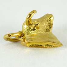 Load image into Gallery viewer, 9K Yellow Gold Bull Head Charm Pendant
