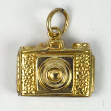 Load image into Gallery viewer, 9K Yellow Gold Camera Charm Pendant
