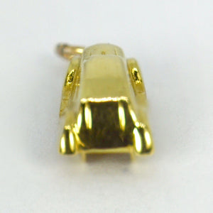 Car 14K Yellow Gold Charm Pendant