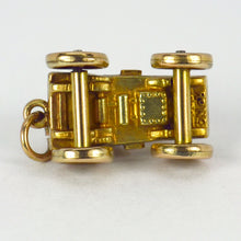 Load image into Gallery viewer, 9K Yellow Gold Mechanical Car Charm Pendant
