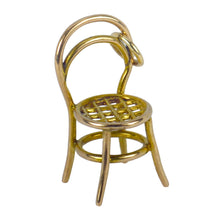 Load image into Gallery viewer, 9K Yellow Gold Chair Charm Pendant
