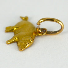Load image into Gallery viewer, 18K Yellow Gold Pig Charm Pendant
