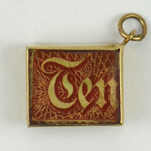 Load image into Gallery viewer, 9K Rose Gold Emergency Funds Ten Shillings Charm Pendant
