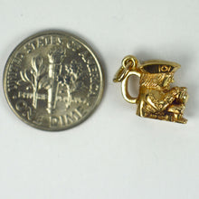 Load image into Gallery viewer, 9K Yellow Gold Toby Jug Charm Pendant
