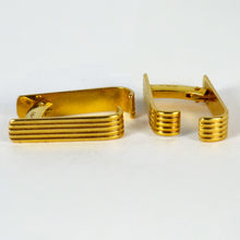 Load image into Gallery viewer, French 18 Karat Yellow Gold Stirrup Cufflinks
