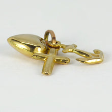 Load image into Gallery viewer, 9K Yellow Gold Faith Hope and Love Charm Pendant

