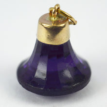 Load image into Gallery viewer, 18K Yellow Gold Paste Fob Charm Pendant
