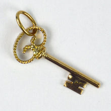 Load image into Gallery viewer, 9K Yellow Gold Key Charm Pendant
