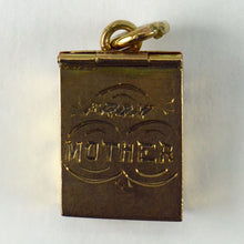 Load image into Gallery viewer, 9K Yellow Gold Letterbox Charm Pendant
