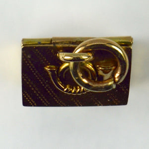 9K Yellow Gold Letterbox Charm Pendant