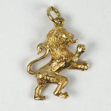 Load image into Gallery viewer, 9K Yellow Gold Lion Charm Pendant

