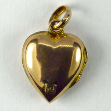 Load image into Gallery viewer, 9K Yellow Gold Heart Locket Charm Pendant

