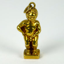 Load image into Gallery viewer, 18 Karat Yellow Gold Manneken Pis Charm Pendant
