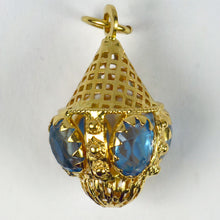 Load image into Gallery viewer, 18K Yellow Gold Etruscan Charm Pendant
