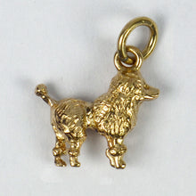 Load image into Gallery viewer, 9K Yellow Gold Poodle Dog Charm Pendant

