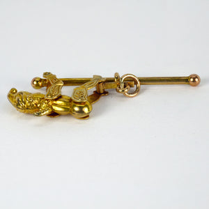 Punchinello Mechanical Mr Punch 9K Gold Charm Pendant