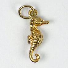 Load image into Gallery viewer, 9K Yellow Gold Seahorse Charm Pendant
