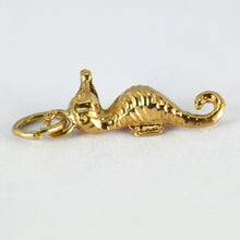 Load image into Gallery viewer, 9K Yellow Gold Seahorse Charm Pendant

