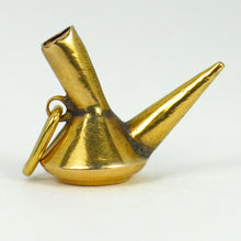 Load image into Gallery viewer, 18 Karat Yellow Gold Spanish Porron Charm Pendant
