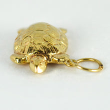 Load image into Gallery viewer, 14K Yellow Gold Tortoise Turtle Charm Pendant
