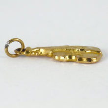 Load image into Gallery viewer, 9K Yellow Gold Violin Charm Pendant
