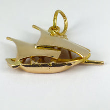 Load image into Gallery viewer, 14K Yellow Gold Yacht Charm Pendant
